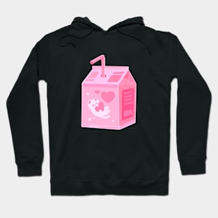 Heart Cat Milk Hoodie